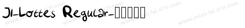 JI-Lottes Regular字体转换